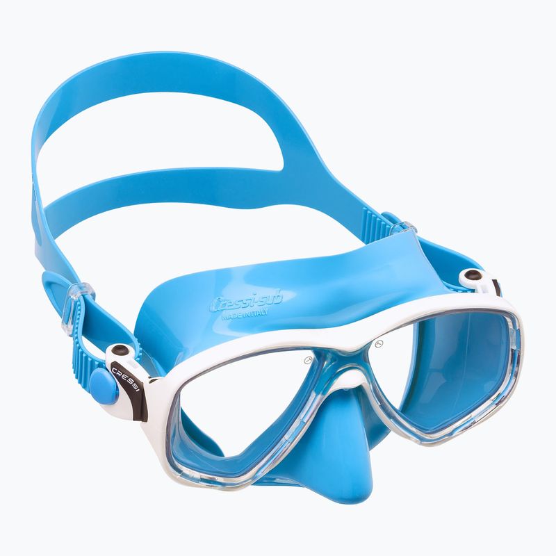 Cressi Marea + Gamma blue diving set 2