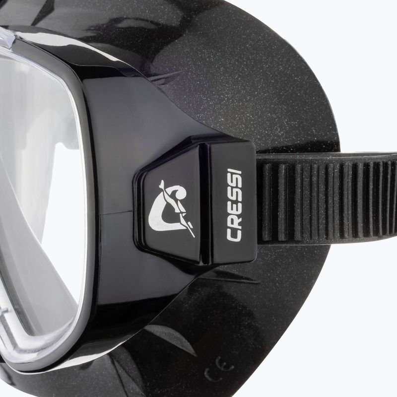 Cressi Onda diving mask black/black 4
