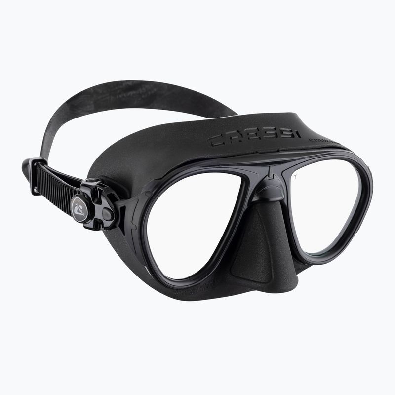 Cressi Calibro Ultravision black/black/silver lenses diving mask