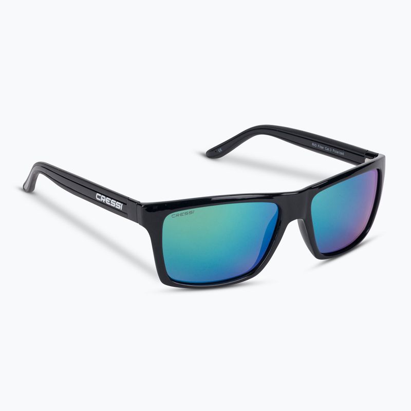 Cressi Rio black/green sunglasses XDB100112