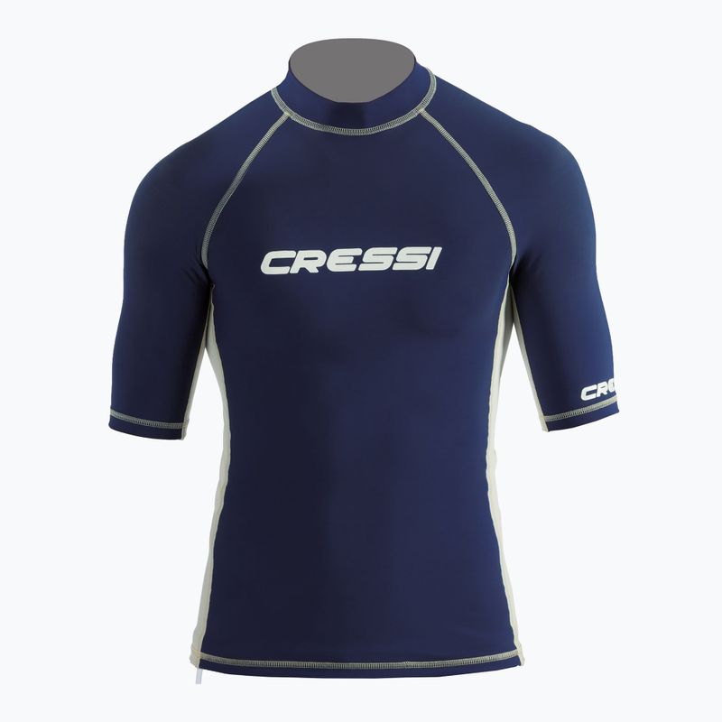 Men's Cressi Rashguard swim shirt dark blue 3