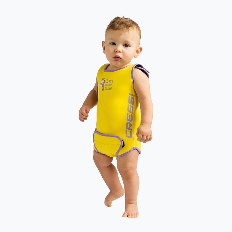 Cressi Baby Warmer 1.5mm Yellow Swim Foam XDG001906 2