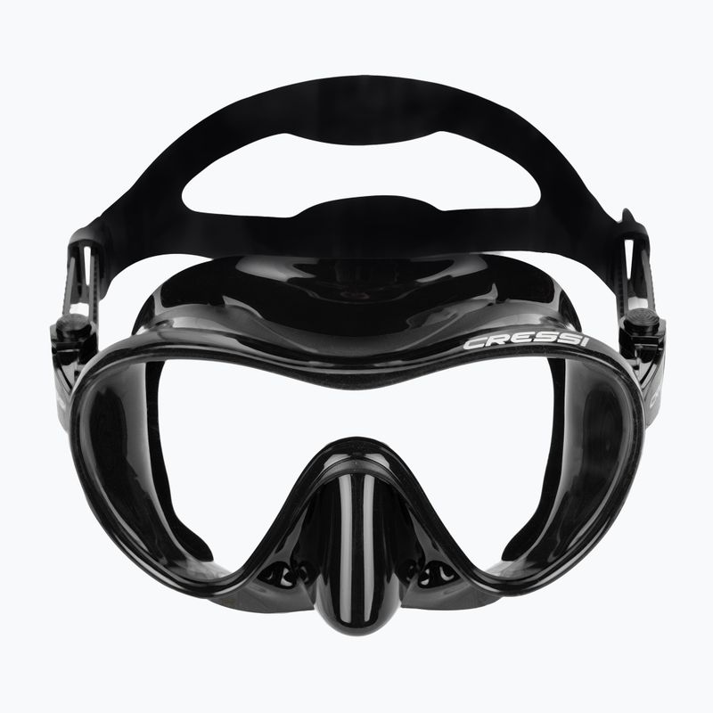 Cressi F1 + Supernova Dry diving set black 3
