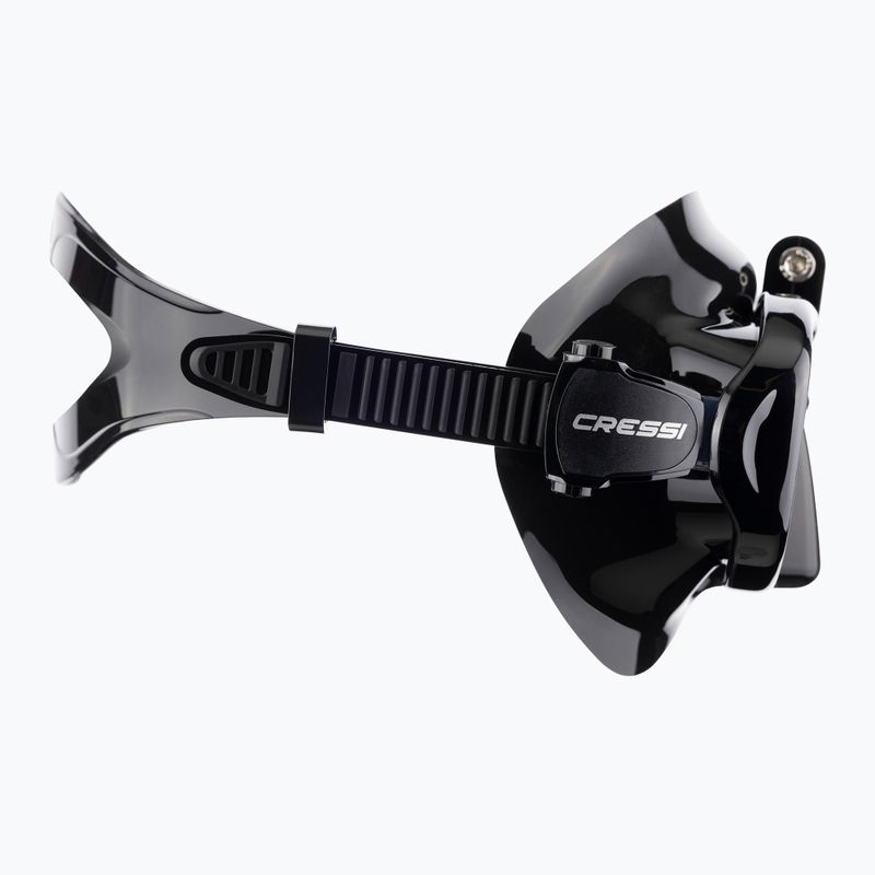 Cressi Action diving mask black/blue 4