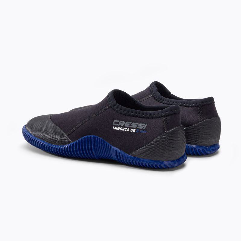 Cressi Minorca Shorty 3mm black and navy blue neoprene shoes XLX431302 3