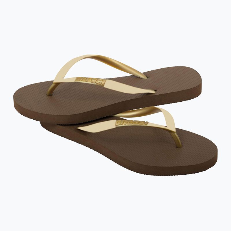 Cressi Marbella women's flip flops brown XVB958735 8