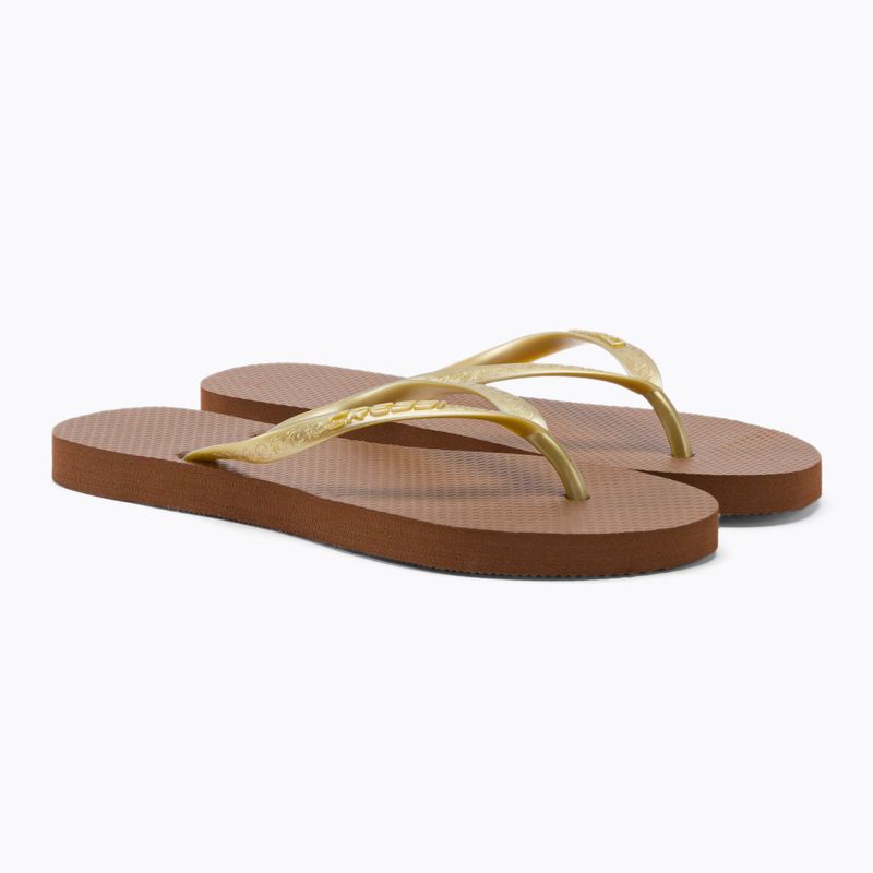 Cressi Marbella women's flip flops brown XVB958735 5