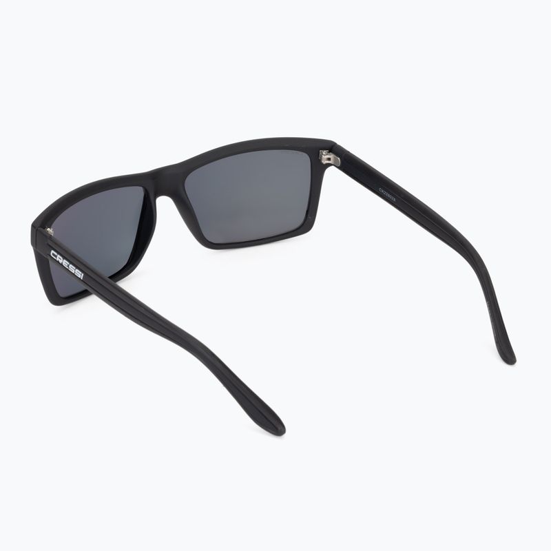 Cressi Rio matt black/revo orange sunglasses 2