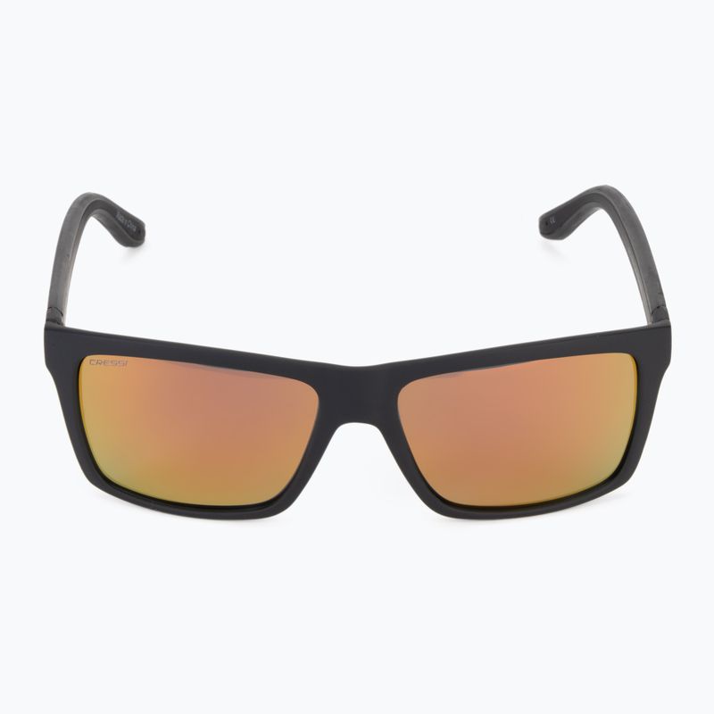 Cressi Rio matt black/revo orange sunglasses 3