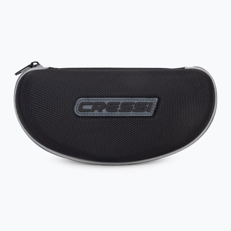 Cressi Rio matt black/revo orange sunglasses 5