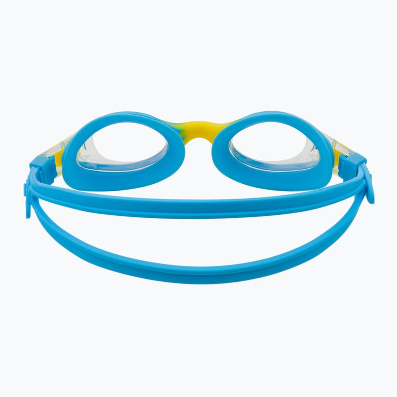 Cressi Dolphin 2.0 blue/yellow children's swim goggles USG010203B 5