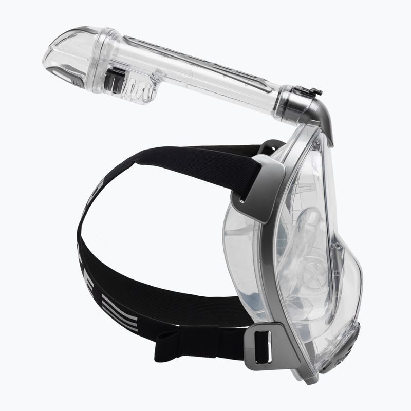 Cressi Duke Dry grey full face mask for snorkelling XDT000000 3