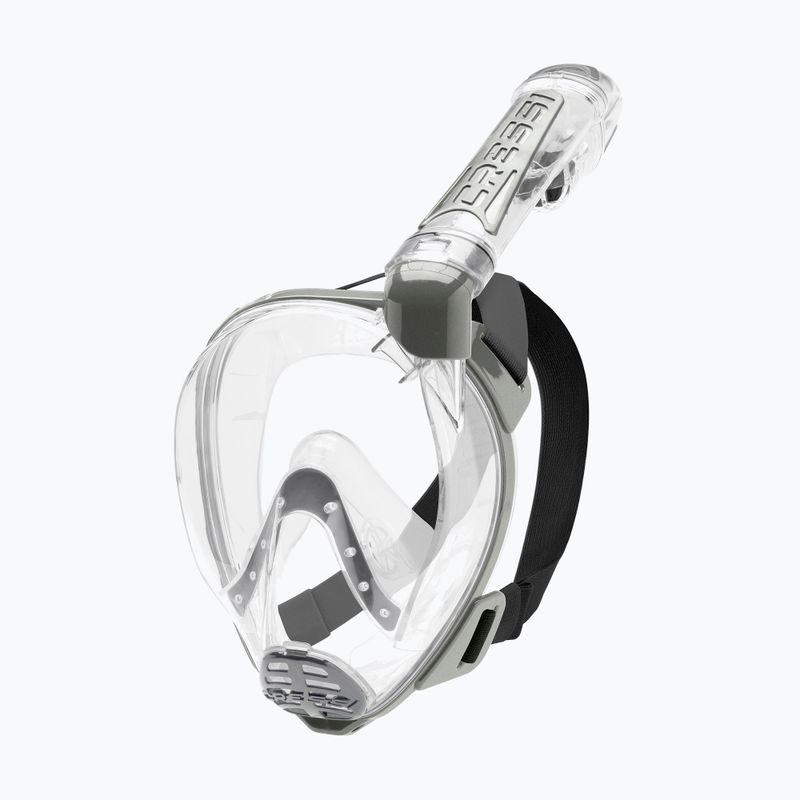 Cressi Duke Dry grey full face mask for snorkelling XDT000000 5