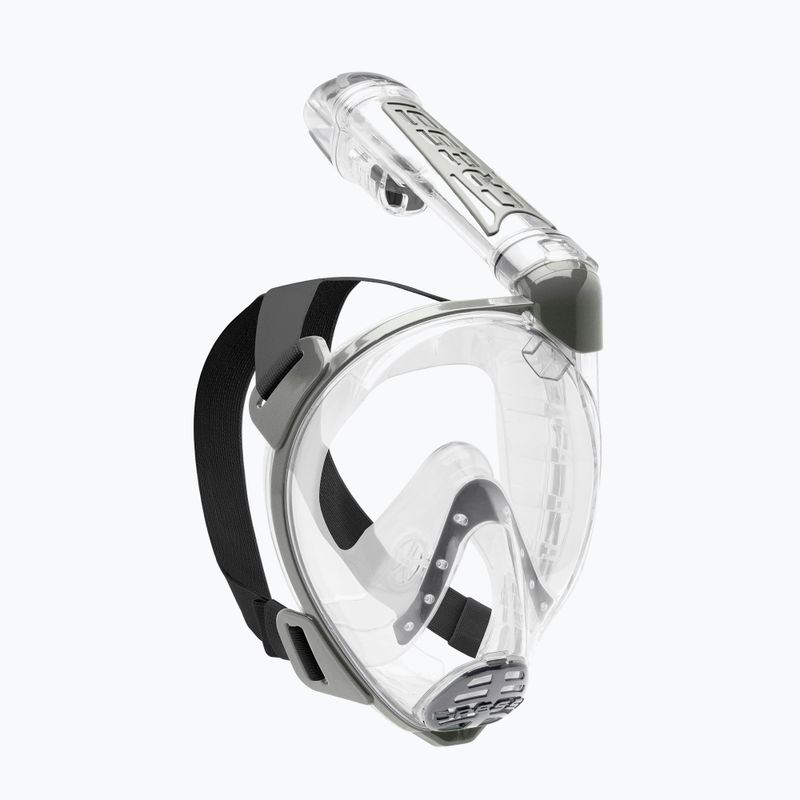 Cressi Duke Dry grey full face mask for snorkelling XDT000000 7