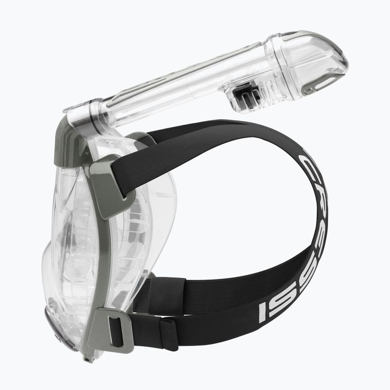Cressi Duke Dry grey full face mask for snorkelling XDT000000 9