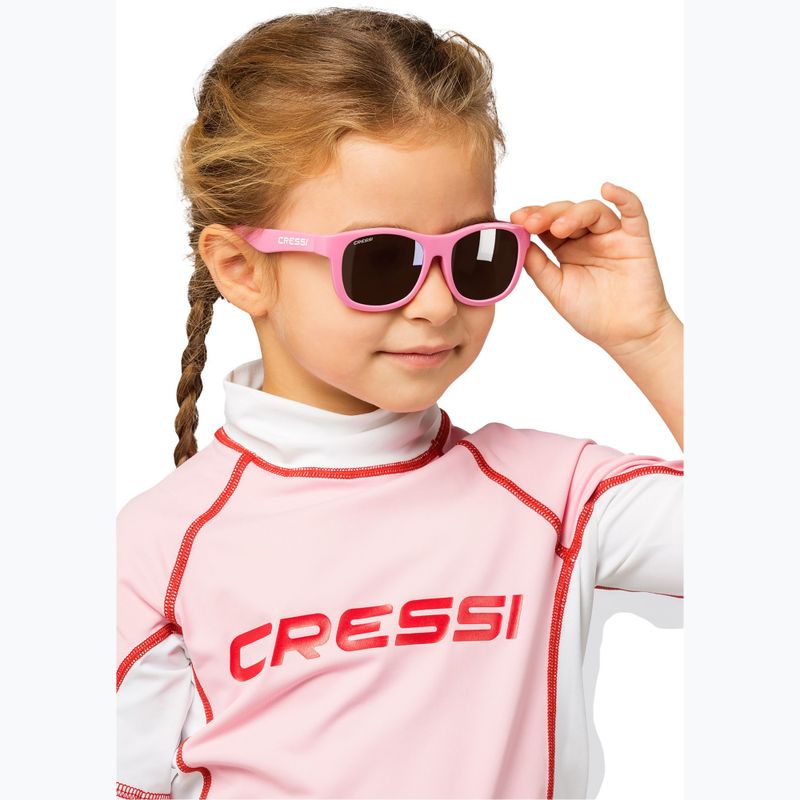 Cressi Teddy pink/smoke children's sunglasses 5