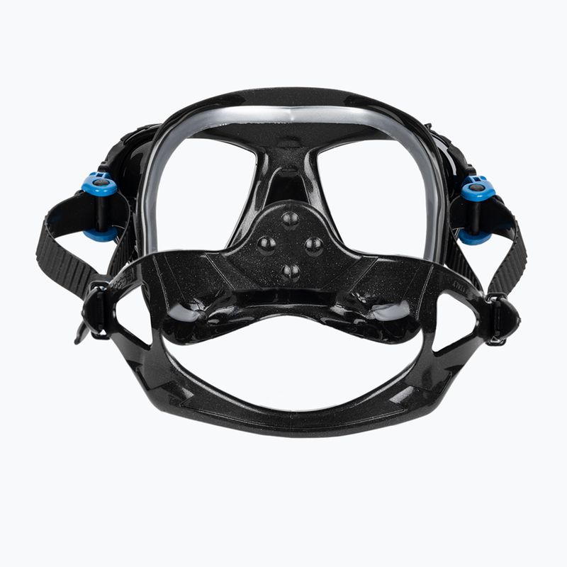 Cressi Big Eyes Evolution + Alpha Ultra Dry dive set black/blue 6