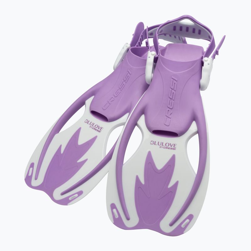 Cressi Rocks Jr Dive Dive Set lilac/white 5