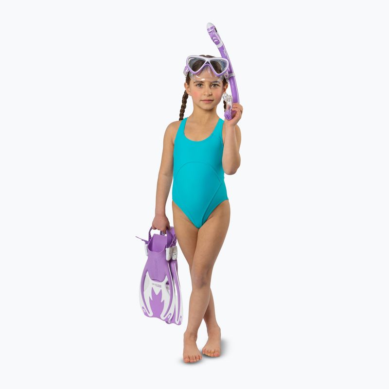 Cressi Rocks Jr Dive Dive Set lilac/white 7