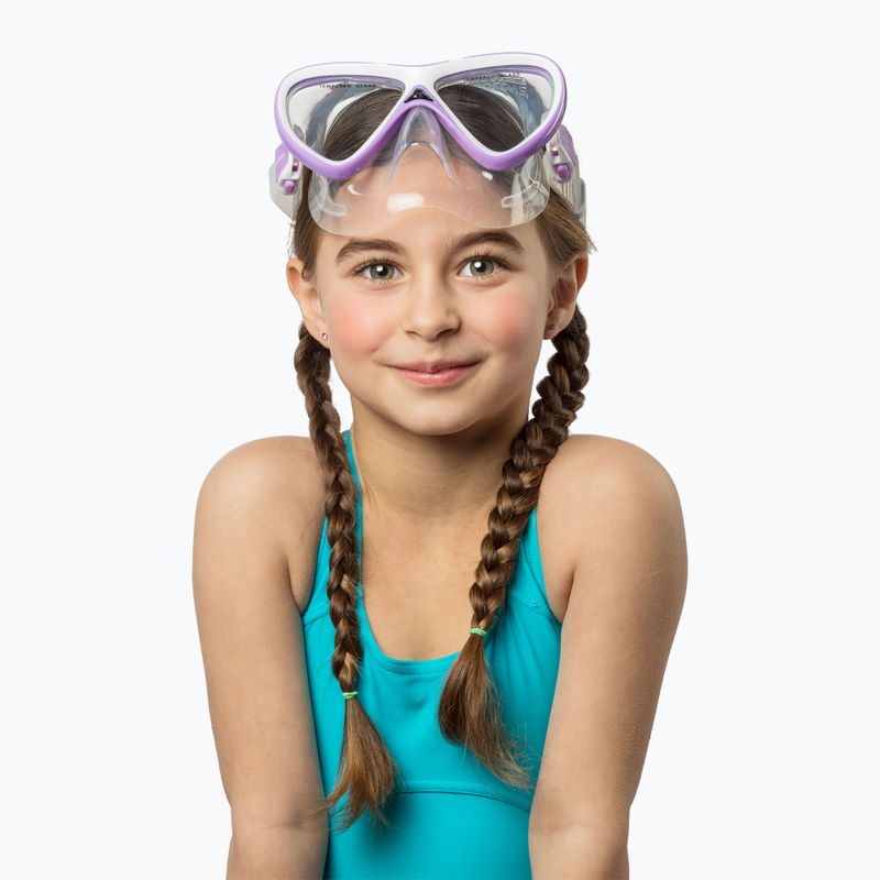 Cressi Rocks Jr Dive Dive Set lilac/white 8