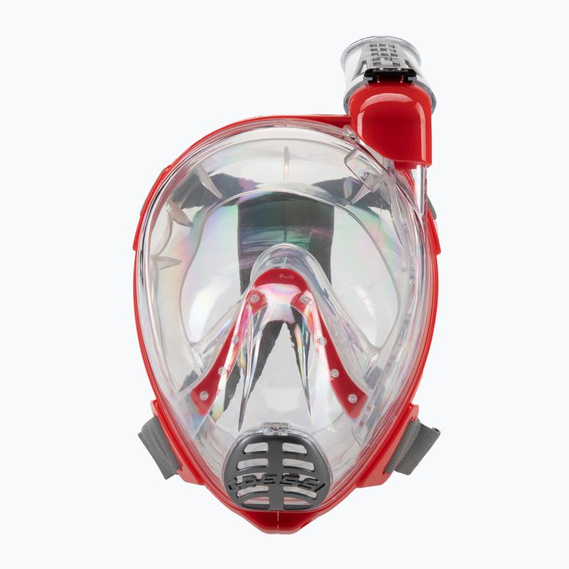 Cressi Duke Dry full face mask for snorkelling red XDT000058 2