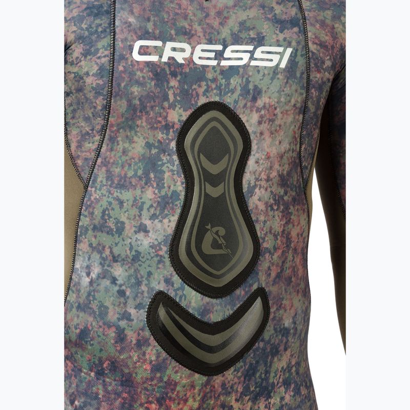 Men's neoprene jacket Cressi Seppia 3.5mm camouflage 3