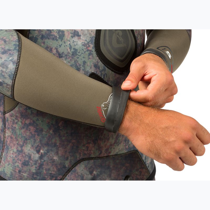 Men's neoprene jacket Cressi Seppia 3.5mm camouflage 5