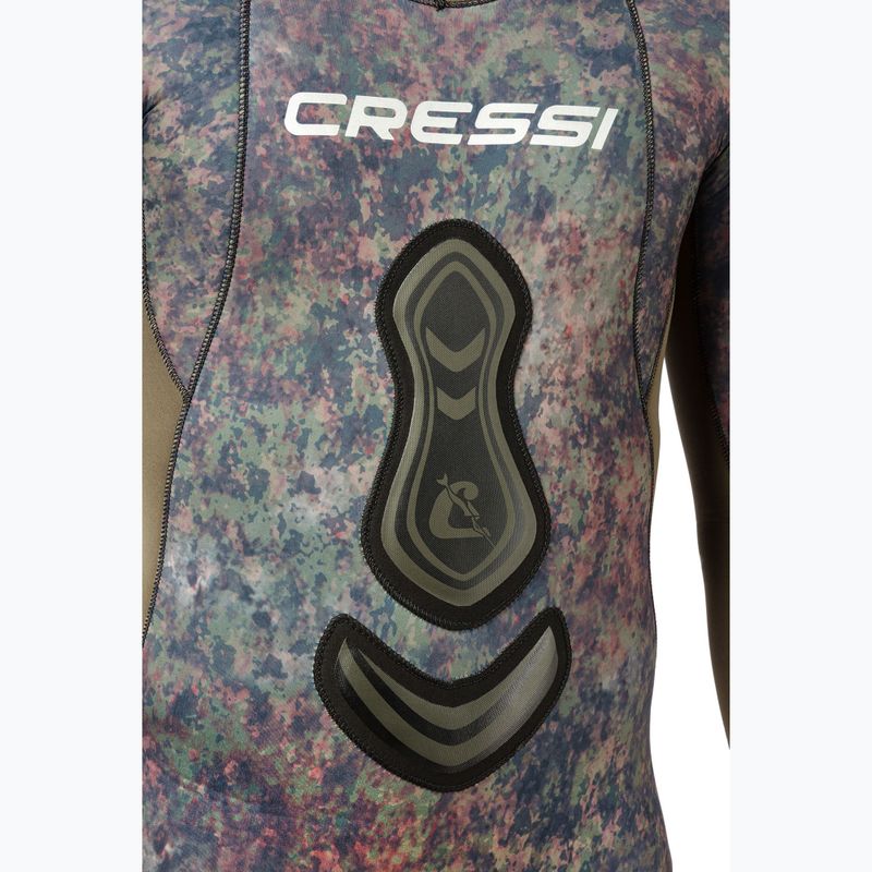 Cressi Seppia 5mm camouflage neoprene jacket 3