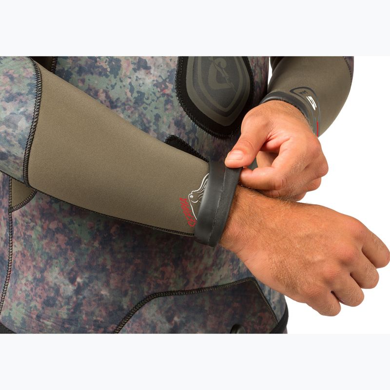 Cressi Seppia 5mm camouflage neoprene jacket 4