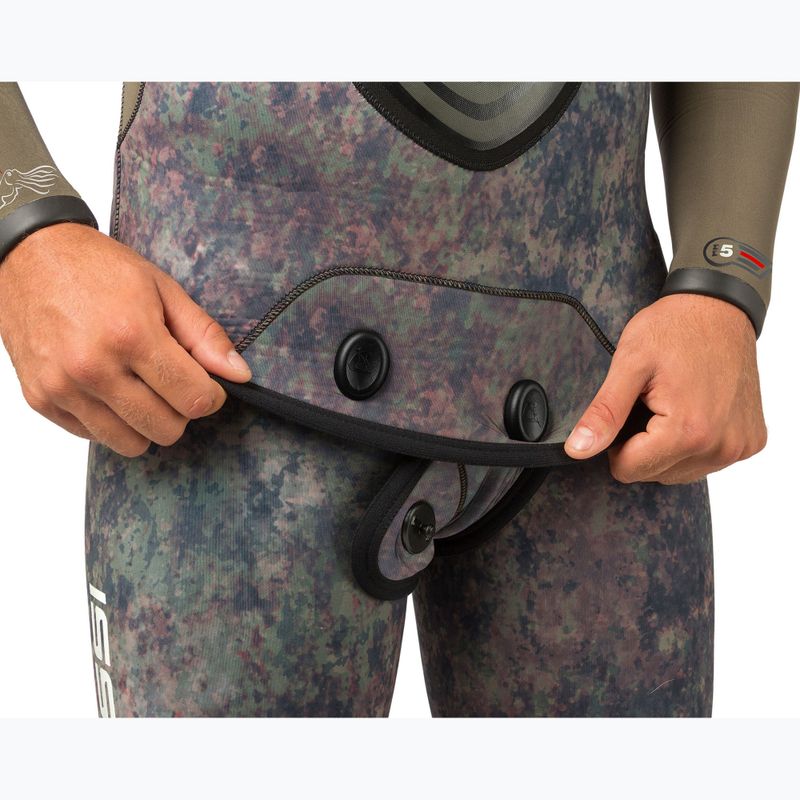 Cressi Seppia 5mm camouflage neoprene jacket 5