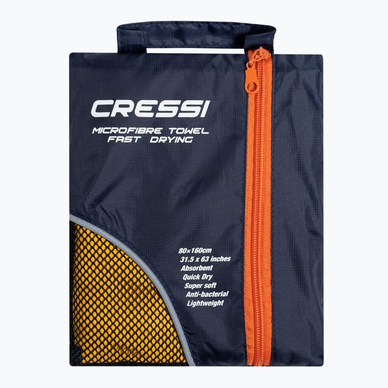 Cressi Fast Drying towel yellow XVA880 5