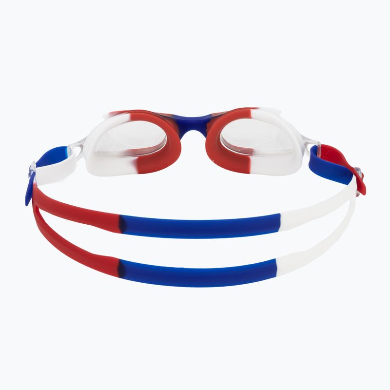 Cressi Seahorse blue/white/red children's swimming goggles 4