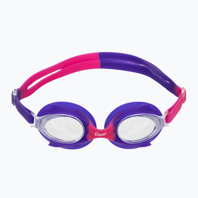 Cressi Seahorse purple/pink children's swim goggles 2