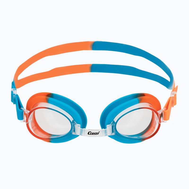Cressi Starfish red/azure children's swim goggles 2