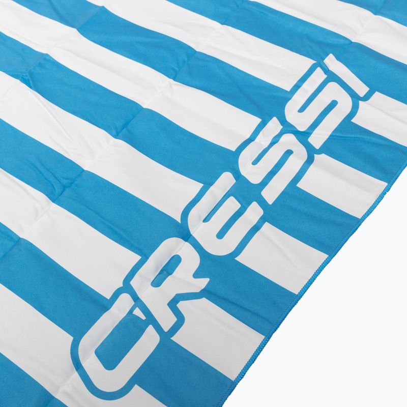 Cressi Stripe Beach quick-dry towel blue XVA871 3