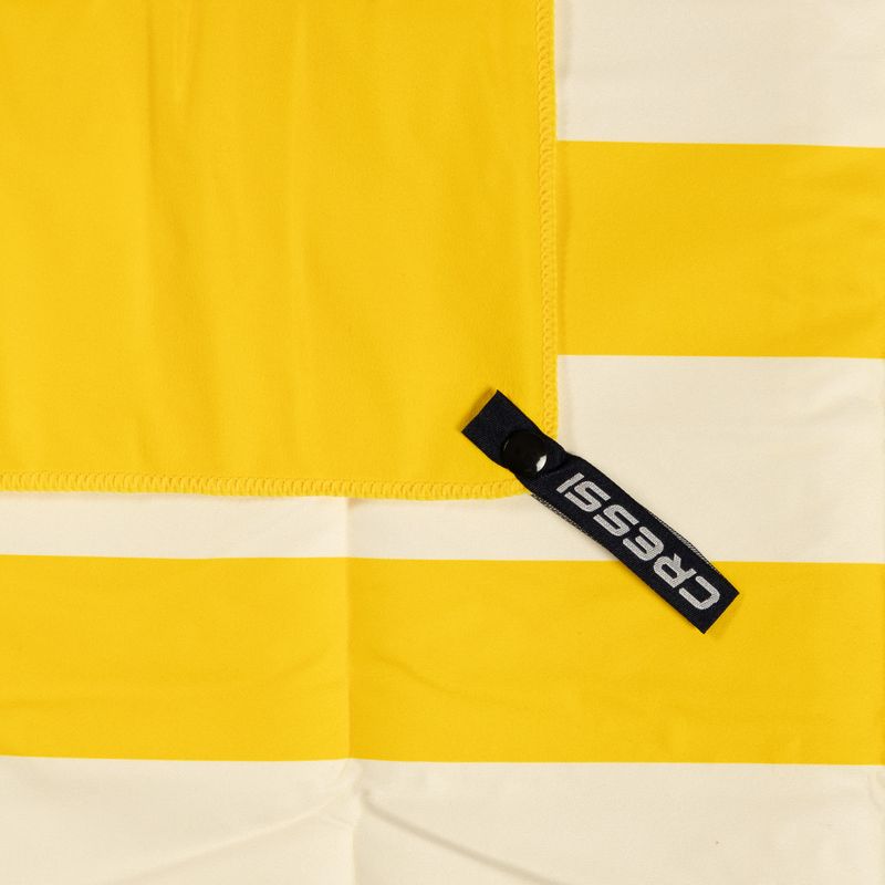 Cressi Stripe beach yellow quick-dry towel XVA871 4