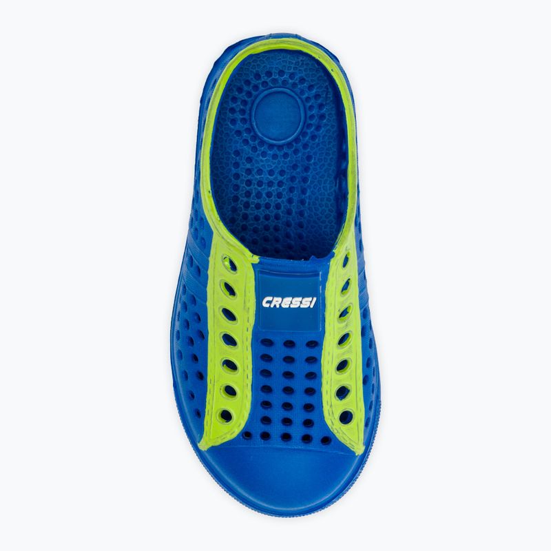 Cressi Pulpy blue/kiwi children's shoes 5