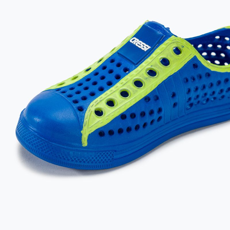 Cressi Pulpy blue/kiwi children's shoes 7