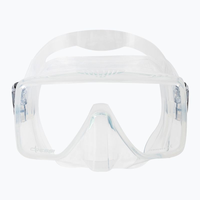 Cressi SF1 clear diving mask ZDN331000 2