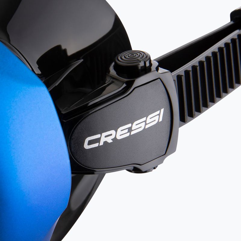 Cressi A1 Anti Fog diving mask black/blue 4
