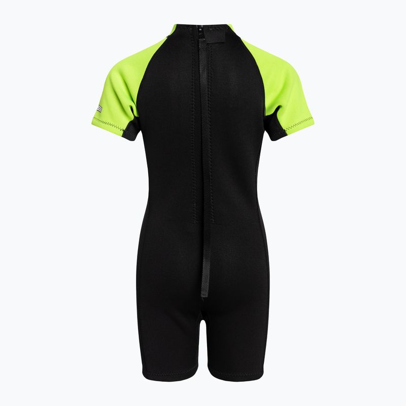 Cressi Smoby Shorty 2 mm children's swimming foam black-green XDG008401 2