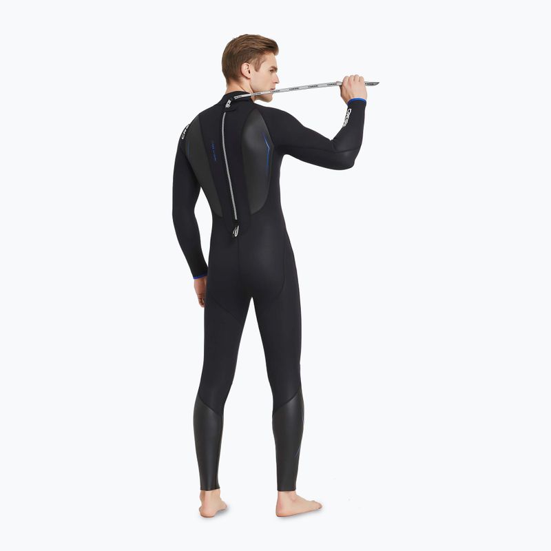 Men's Cressi Altum Monopiece 3 mm black/blue wetsuit 2