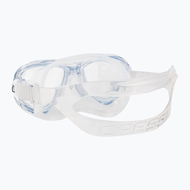 Cressi Perla Jr + Minigringo children's snorkel set clear blue DM101220 4
