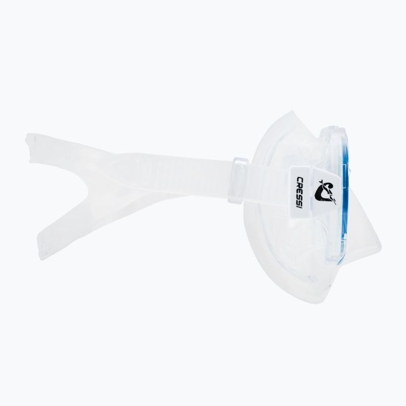 Cressi Perla children's diving mask blue and clear DN208420 3