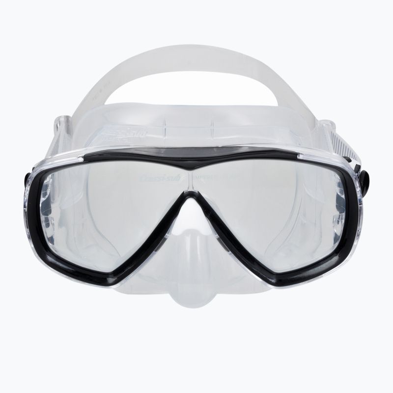 Cressi Estrella diving mask black/clear DN340050