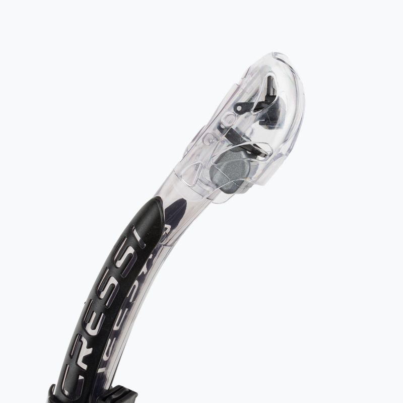 Cressi Itaca Ultra Dry snorkel black/clear ES290050 3