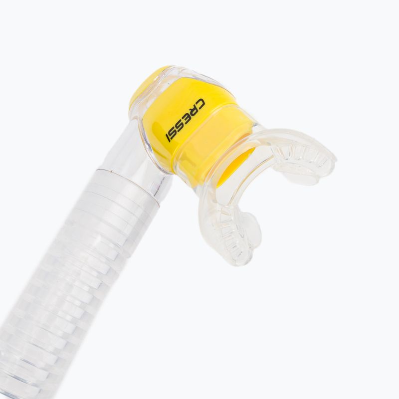 Cressi Corfu yellow snorkel ES300051 2