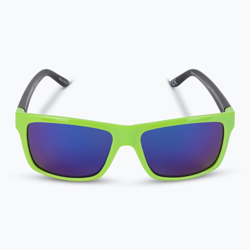 Cressi Bahia Floating black/kiwi/blue mirrored sunglasses XDB100705 3