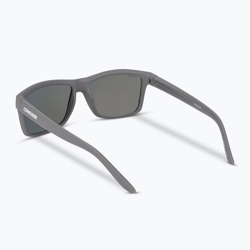 Cressi Bahia Floating charcoal/blue mirrored sunglasses XDB100707 2