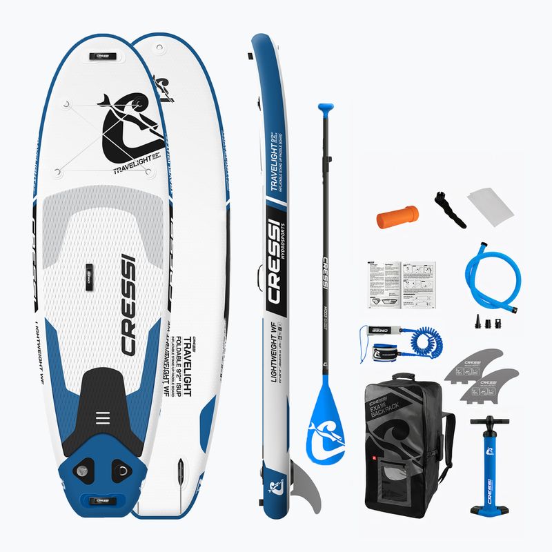 Cressi Travelight Foldable iSUP 9'2" SUP board white NA010980